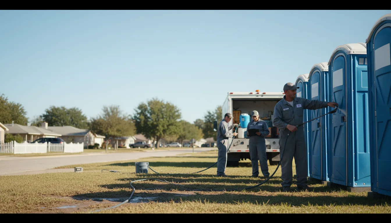 Long-Term Portable Toilet Rental in Blackstock, SC near me